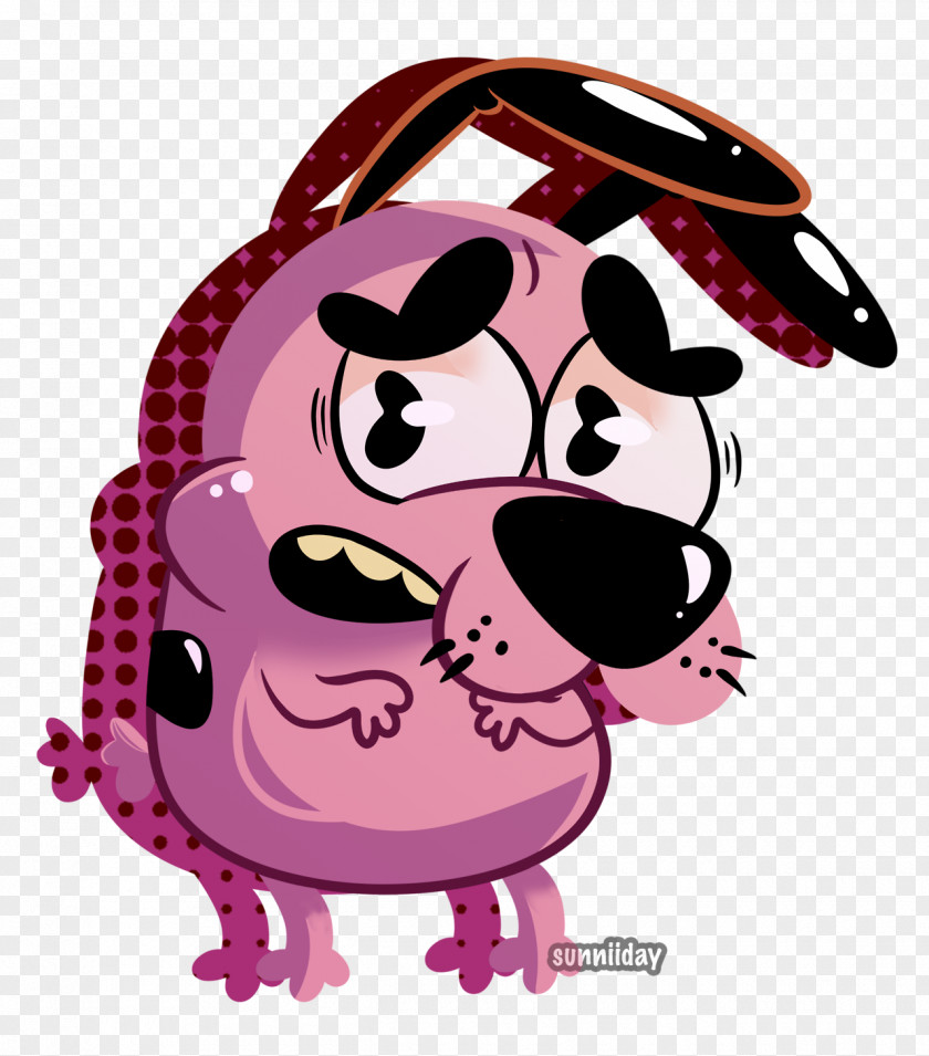 Courage The Cowardly Dog Clip Art Canidae Illustration PNG