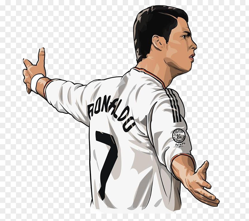 Cristiano Ronaldo Real Madrid C.F. Portugal National Football Team Manchester United F.C. Cartoon PNG