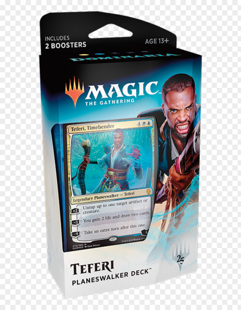 Jace Planeswalker Magic: The Gathering Magic Dominaria Both Decks Playing Card PNG