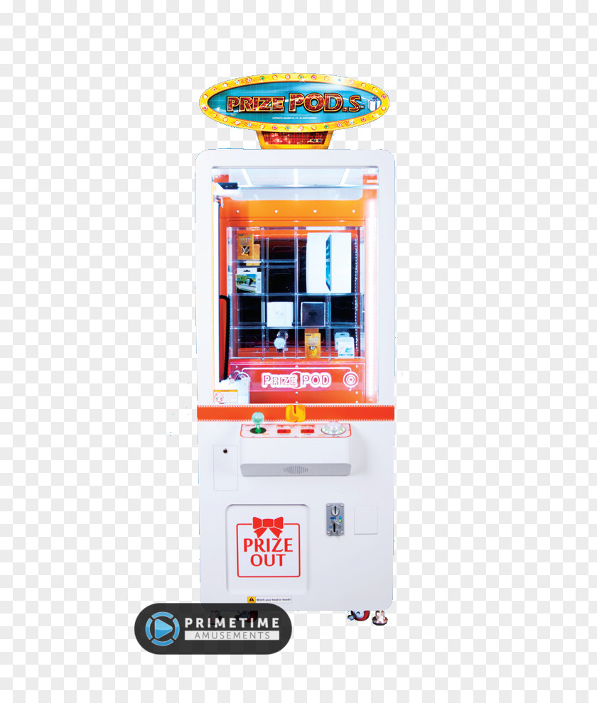 Prize Arcade Game Redemption Video Amusement Merchandiser PNG
