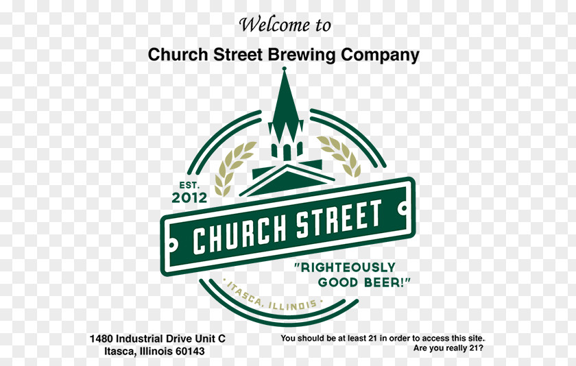 Beer Church Street Brewing Company Craft Market Garden Brewery PNG