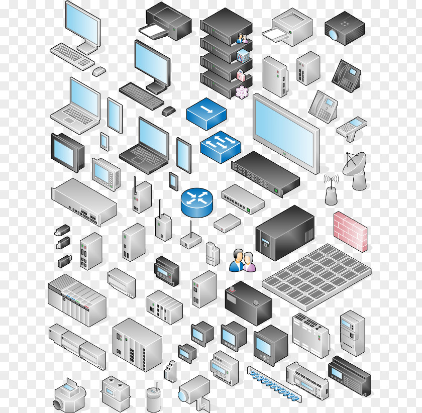 Computer Network Diagram LibreOffice Microsoft Visio Clip Art PNG