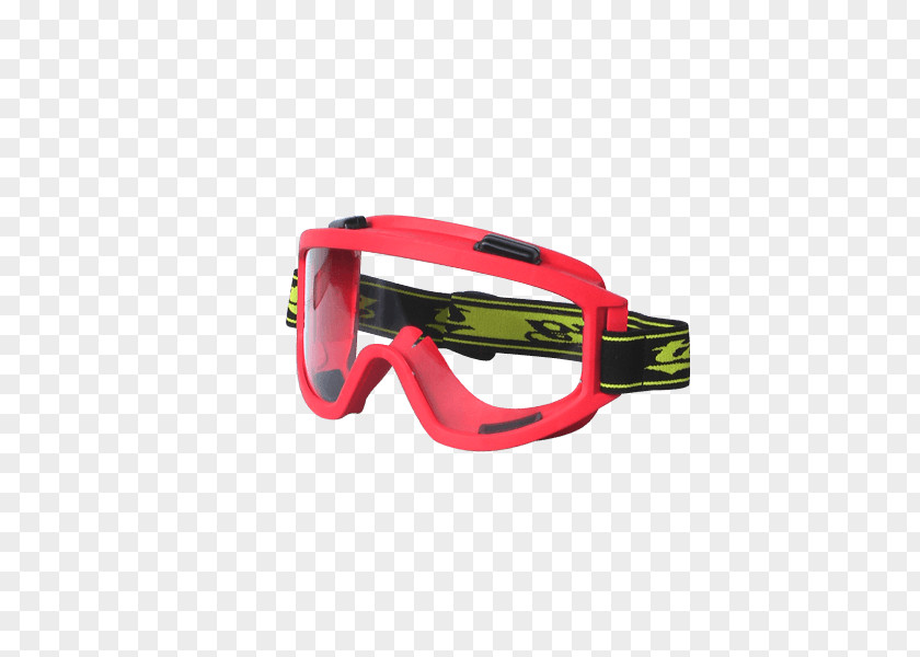 Firefighter Goggles Open Road Industries Fire Safety PNG
