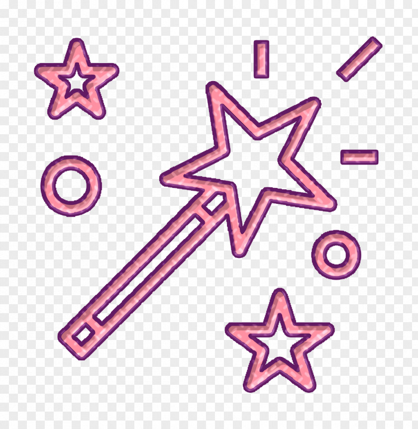 Magic Wand Icon Party PNG