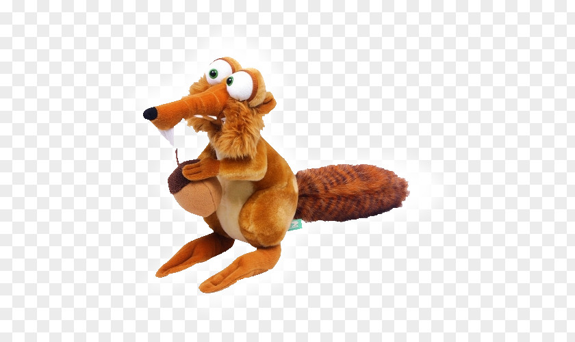Scrat Ice Age Stuffed Animals & Cuddly Toys Squirrel PNG