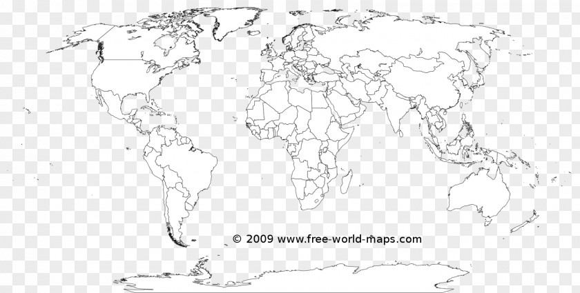World Map Blank Geography PNG