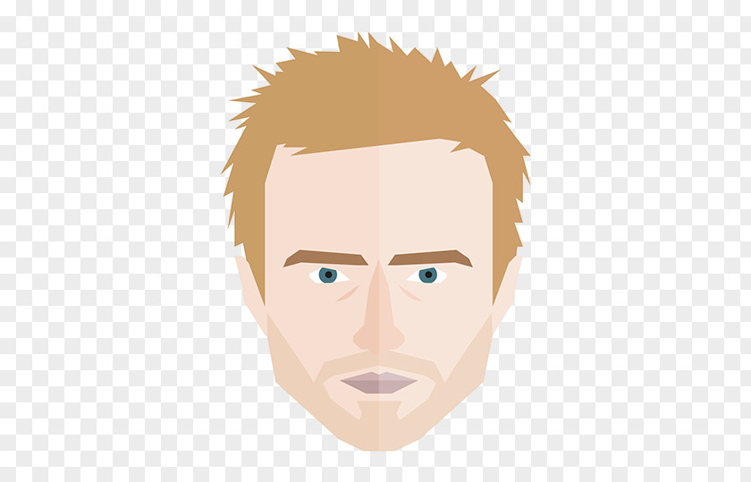 Jesse Pinkman Nose Facial Hair Cheek Forehead Eyebrow PNG