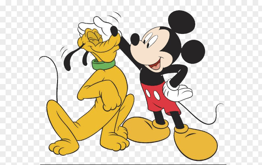 Disney Pluto Mickey Mouse Minnie Donald Duck Clip Art PNG