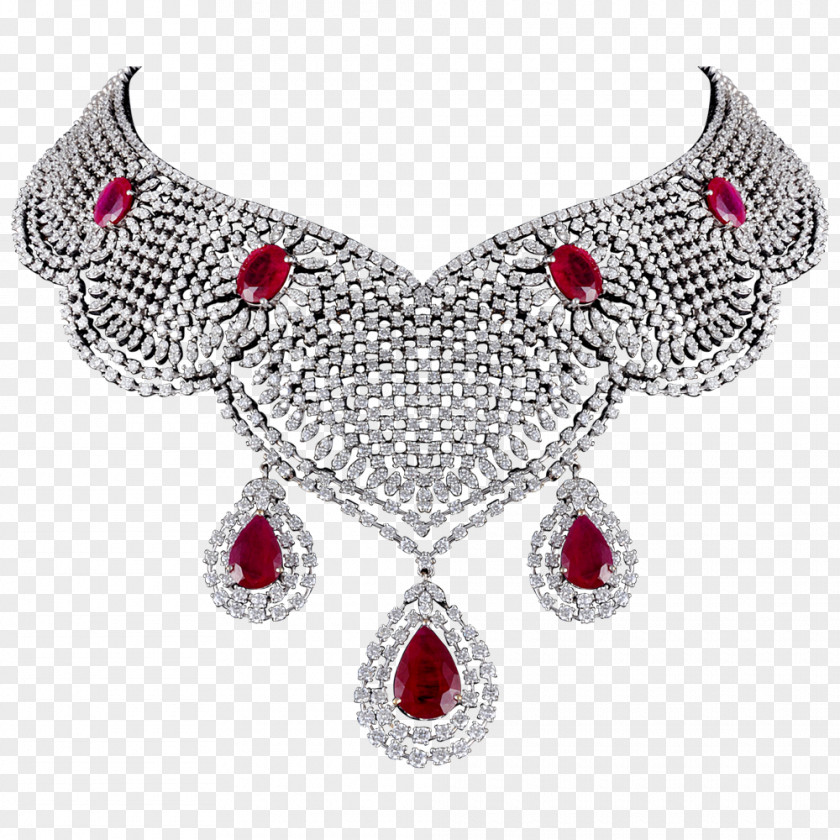 Jewellery Earring Necklace Diamond PNG