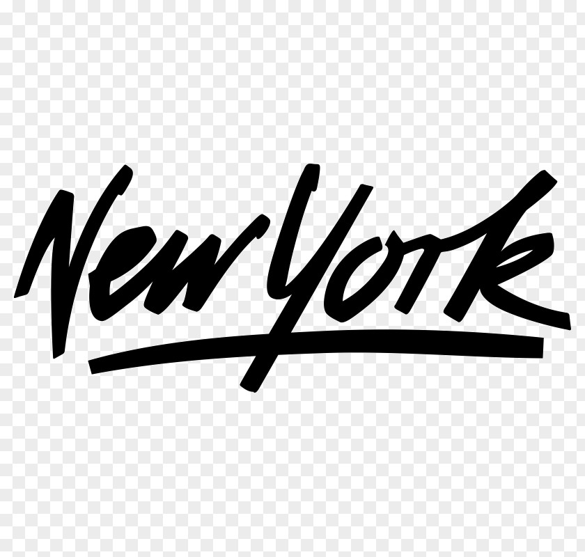 New York City Logo Sticker Wall Decal PNG