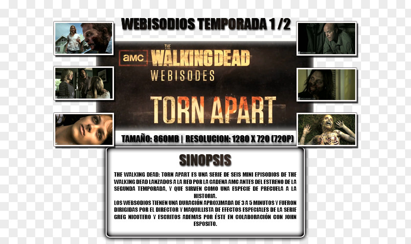 Double Layer Webisode Xbox Download Advertising The Walking Dead PNG