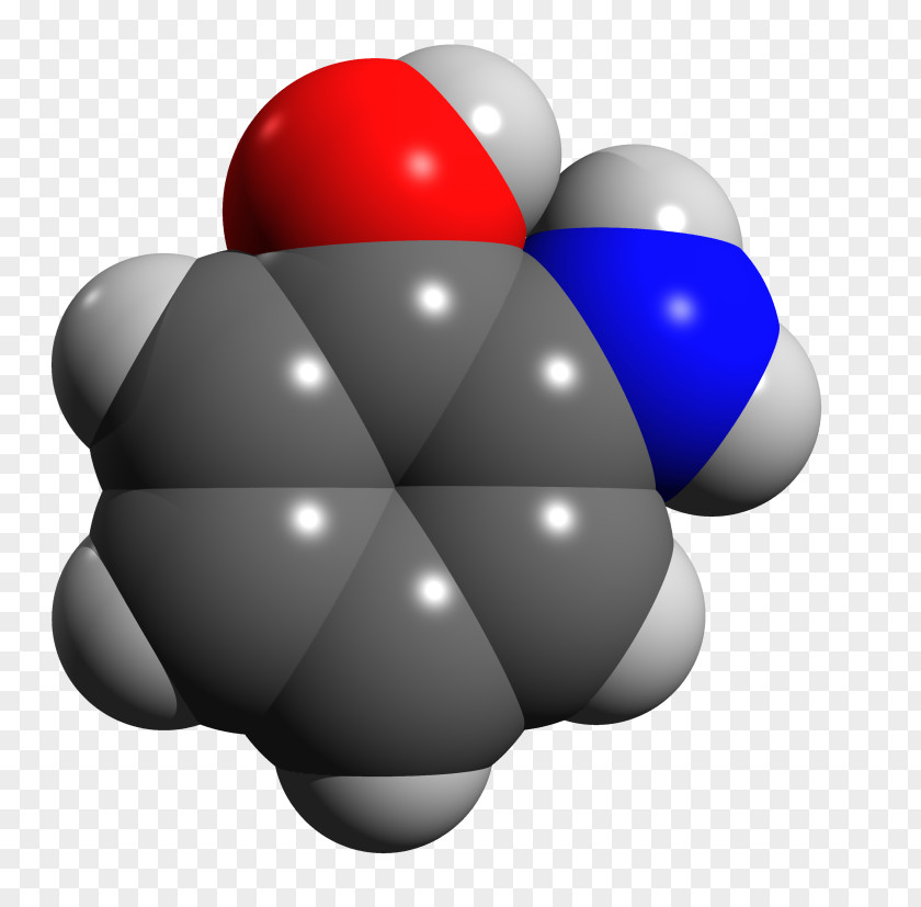 Fillings 2-Aminophenol 4-Aminophenol Chemical Compound Organic Ball-and-stick Model PNG