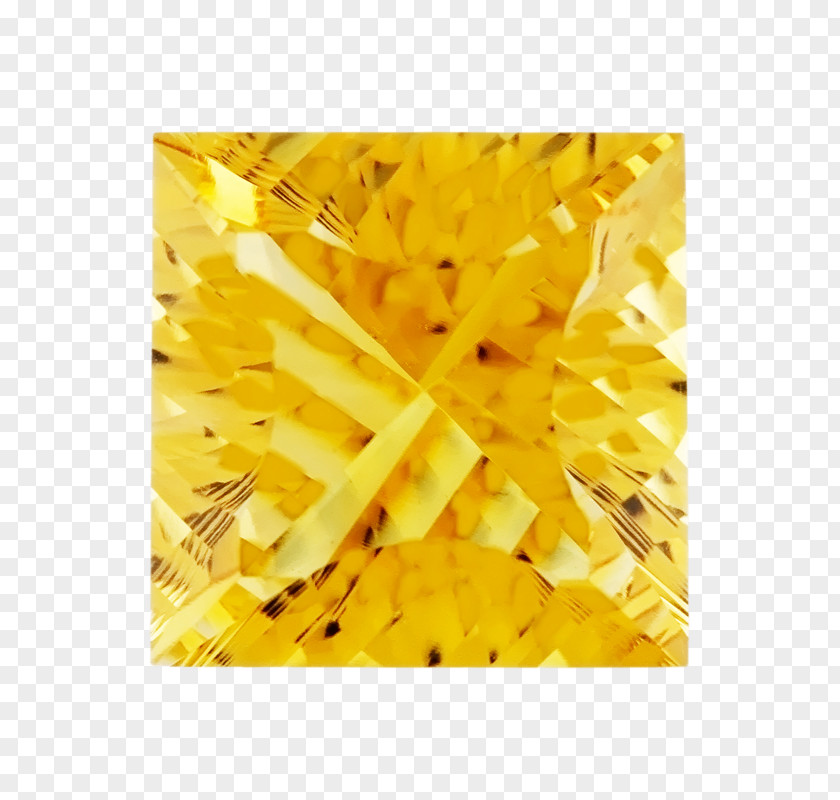 Gemstone Citrine Facet Yellow Quartz PNG