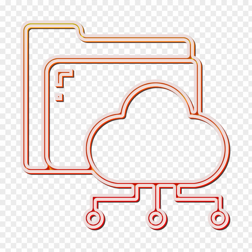 Upload Icon Cloud Storage Folder And Document PNG