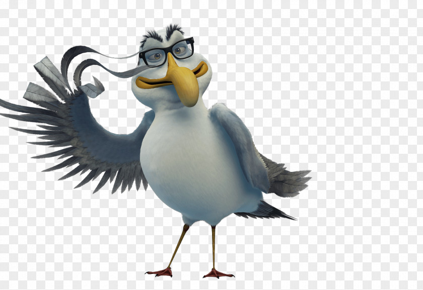 Cartoon Seagull Arctic YouTube Lemming Bird Cinema PNG