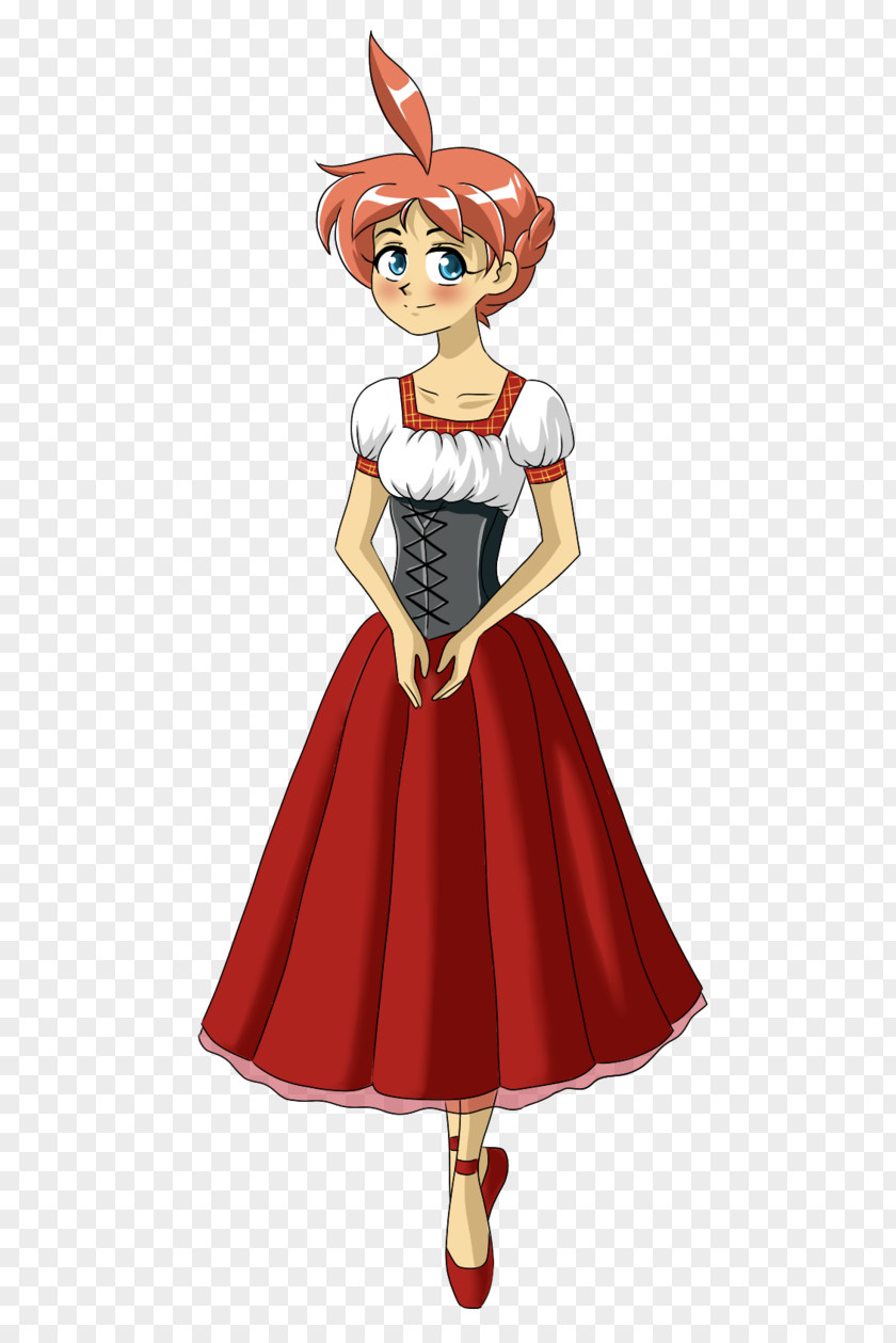 European-design Costume Design Figurine Character PNG