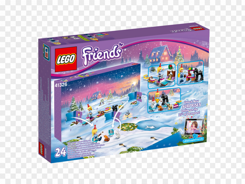 Friends Lego LEGO 41326 Advent Calendar Calendars PNG
