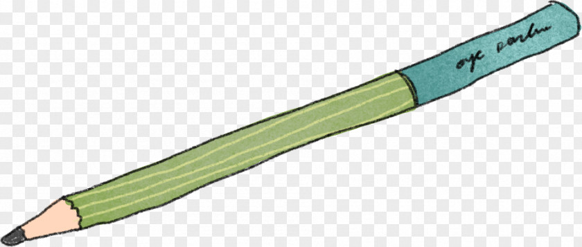 Pencil Ballpoint Pen Green Angle PNG