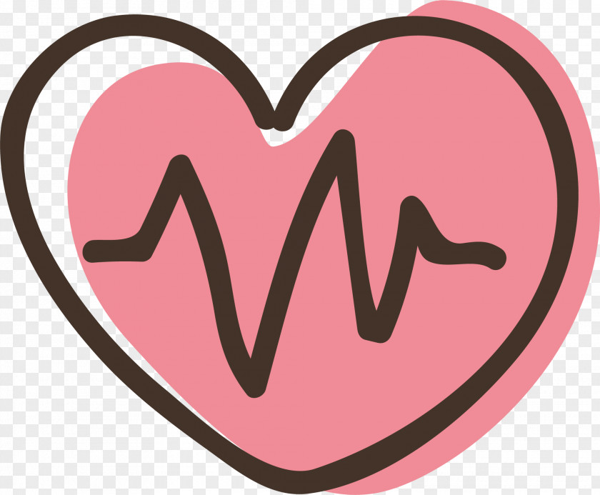 Red Heart Cartoon Medicine Drawing PNG