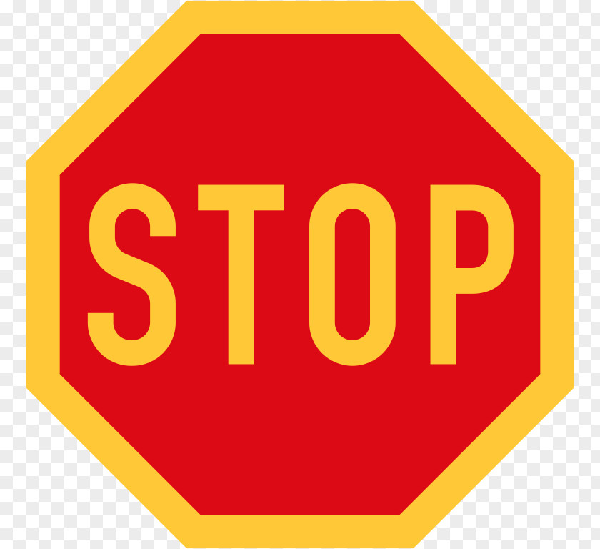 Road Traffic Sign Stop Nigeria Logo PNG