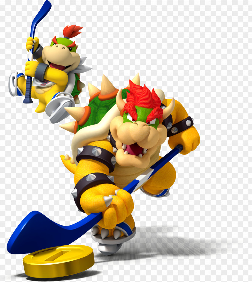 Bowser Mario Sports Mix Superstars Hoops 3-on-3 PNG