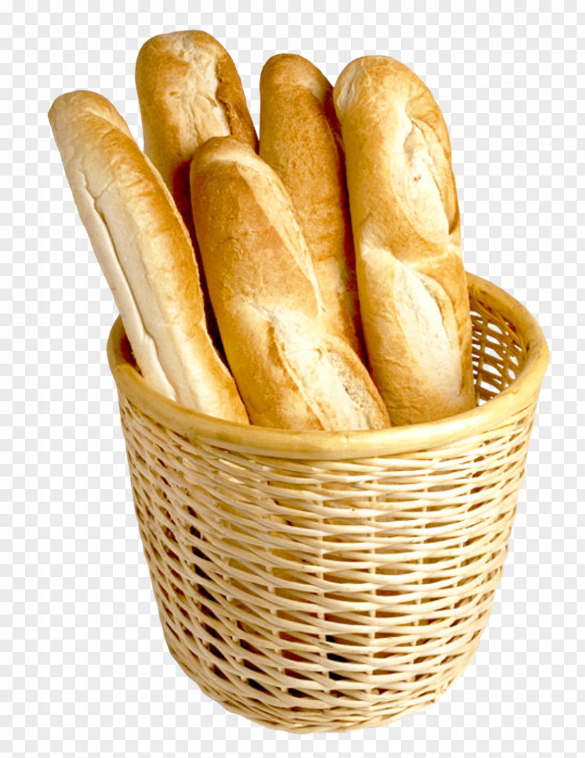 French Bread In Basket Bakery Baguette Lexus IS PNG