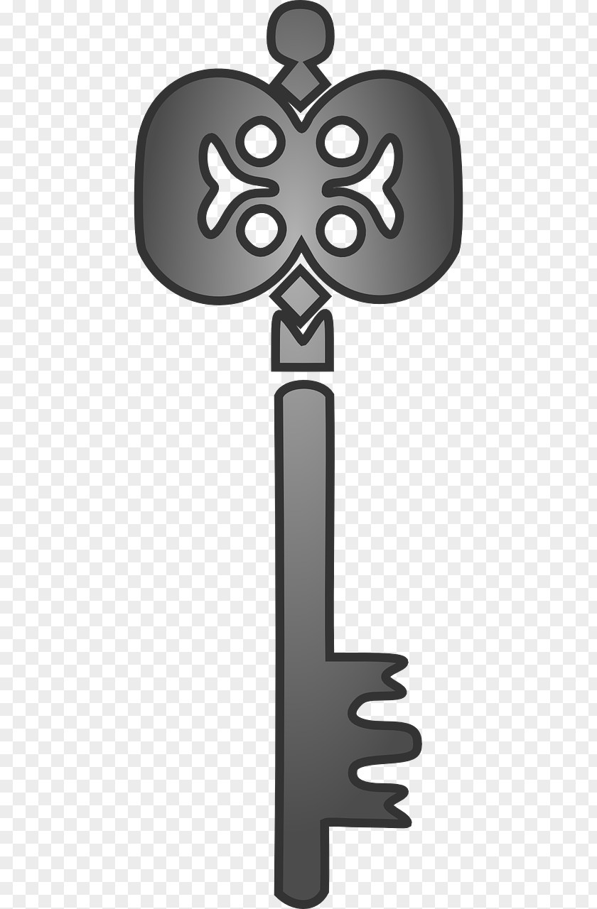 Key Skeleton Lock Clip Art PNG