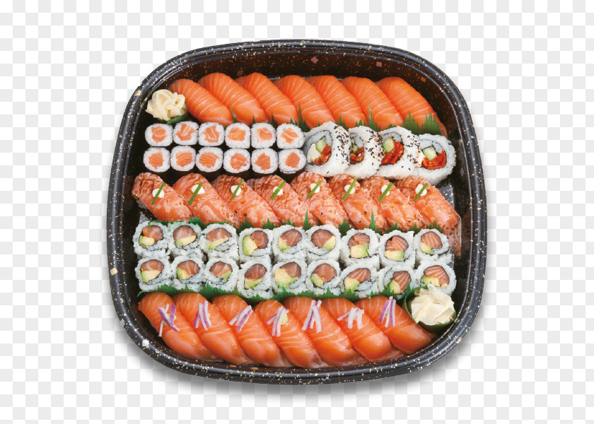 Salmon Sushi Sashimi Japanese Cuisine California Roll Gimbap PNG