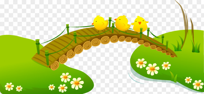 Wooden Bridge Wood PNG