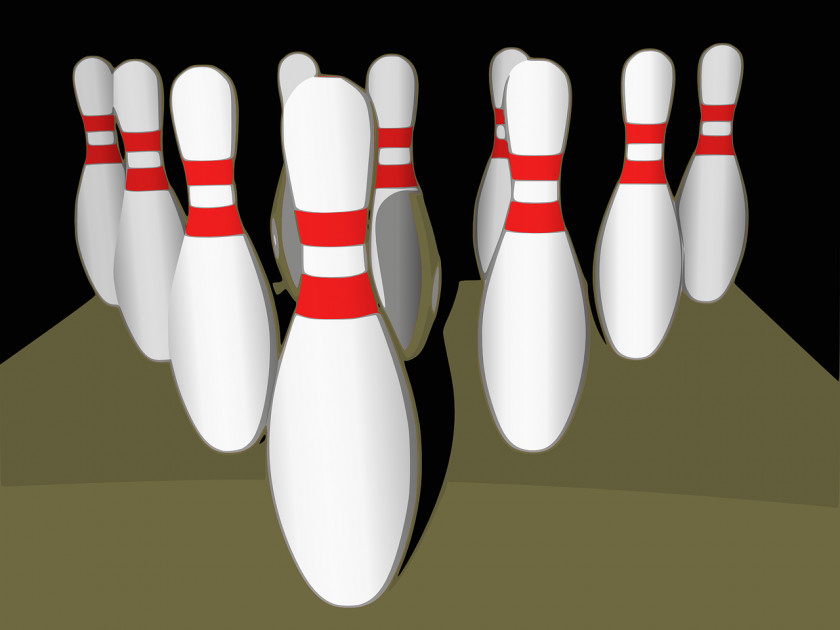 Bowling Pin Skittles Ten-pin Clip Art PNG