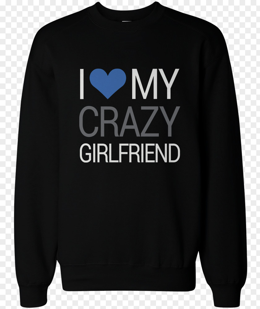 Crazy Man Girlfriend Boyfriend Love Hoodie Couple PNG