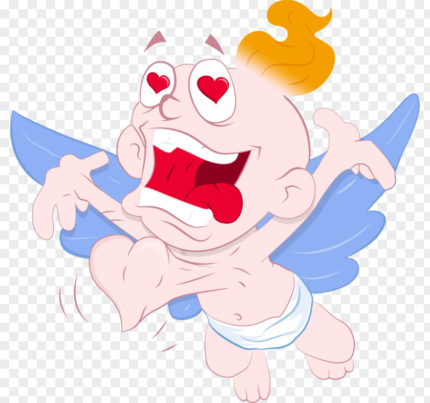Happy Cupid Clip Art PNG