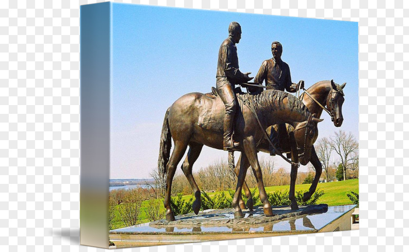 Joseph Smith Stallion Nauvoo Mustang Death Of Gallery Wrap PNG
