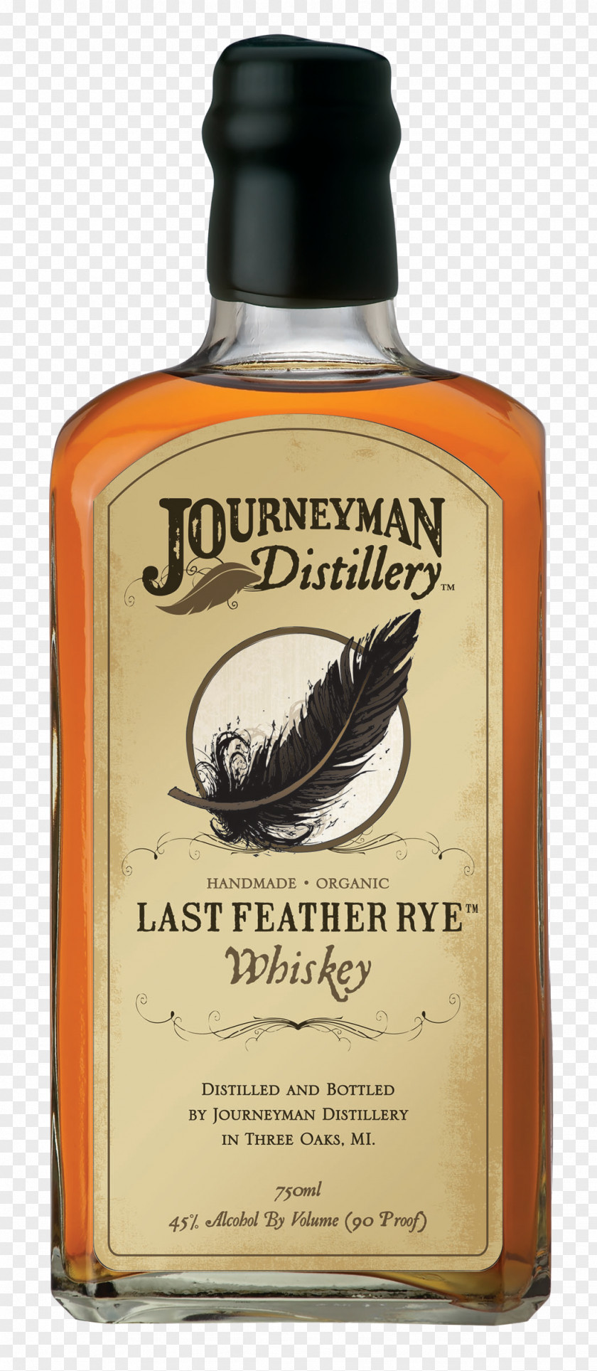 Journeyman Distillery Bourbon Whiskey Rye Single Malt Whisky PNG