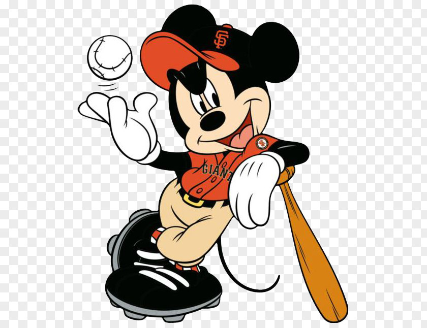 New York Giants Mickey Mouse San Francisco Yankees Los Angeles Dodgers Angels PNG