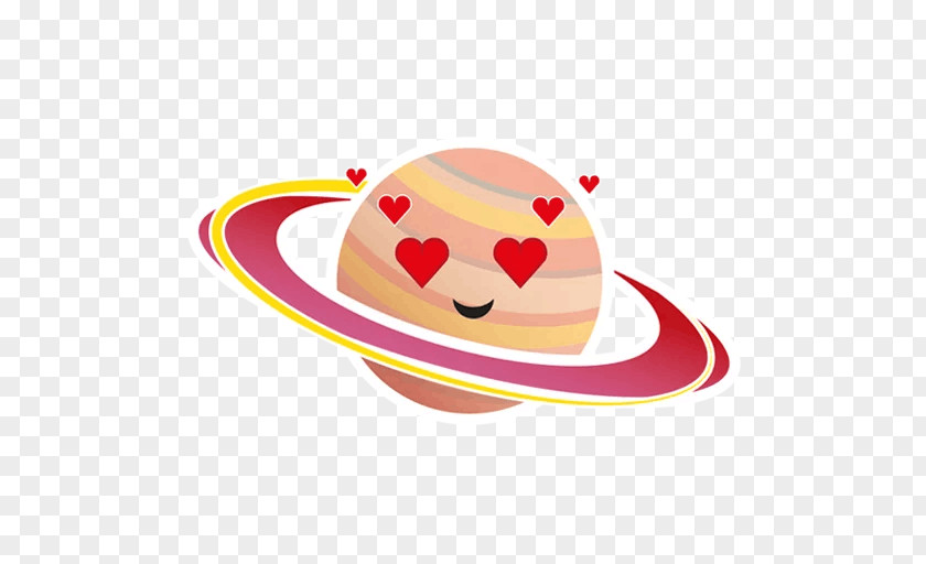 Planet Sticker Saturn Telegram Clip Art PNG