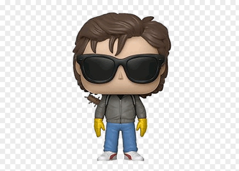 Stranger Things Toys Steve With Sunglasses Pop! Vinyl Figure Funko Pop Television Eleven Toy Eggoschase Collectable #642 Bandana PNG
