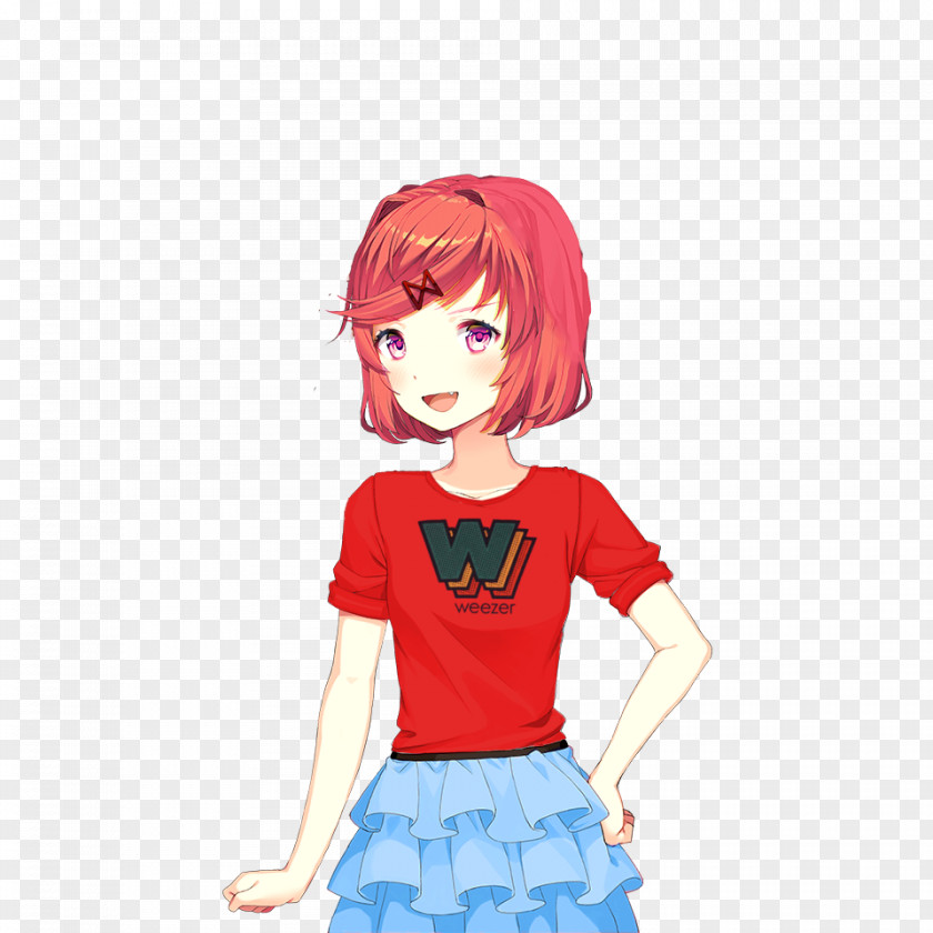 Lovely Savage Doki Literature Club! Cupcake Clothing Mod PNG