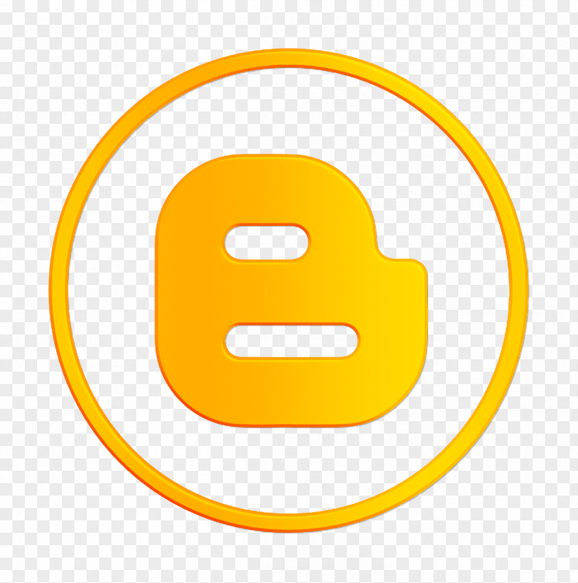 Smiley Oval Blog Icon Blogger Blogging PNG