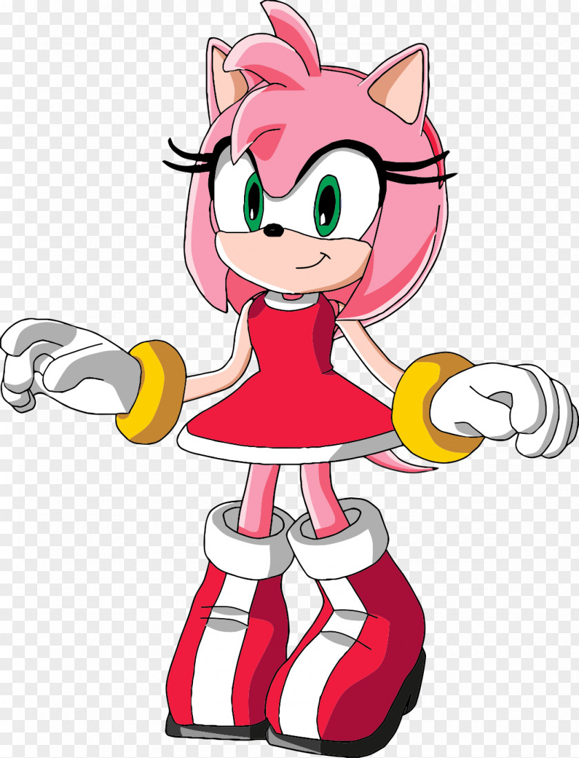 Sonic The Hedgehog Unleashed Amy Rose Knuckles Echidna Ariciul PNG