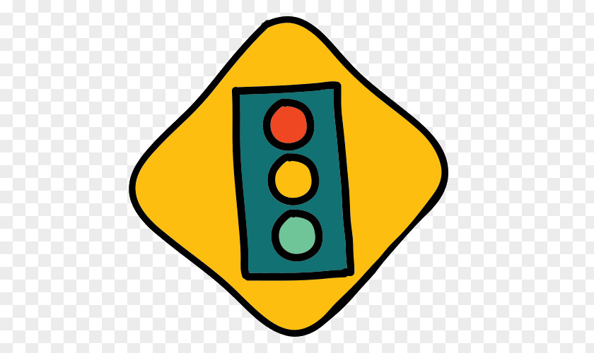 Traffic Light Sign Warning Car PNG