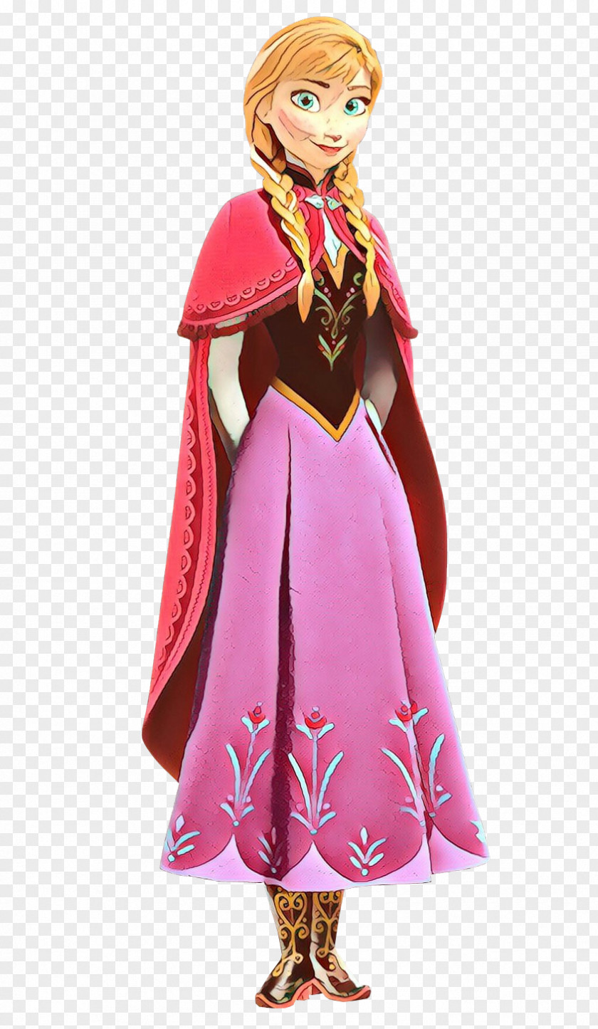 Barbie Magenta Costume PNG