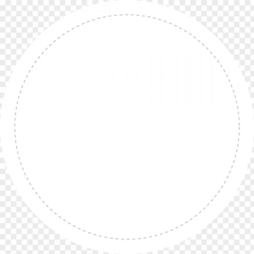 Cute Dotted Line Border Circle Angle White PNG