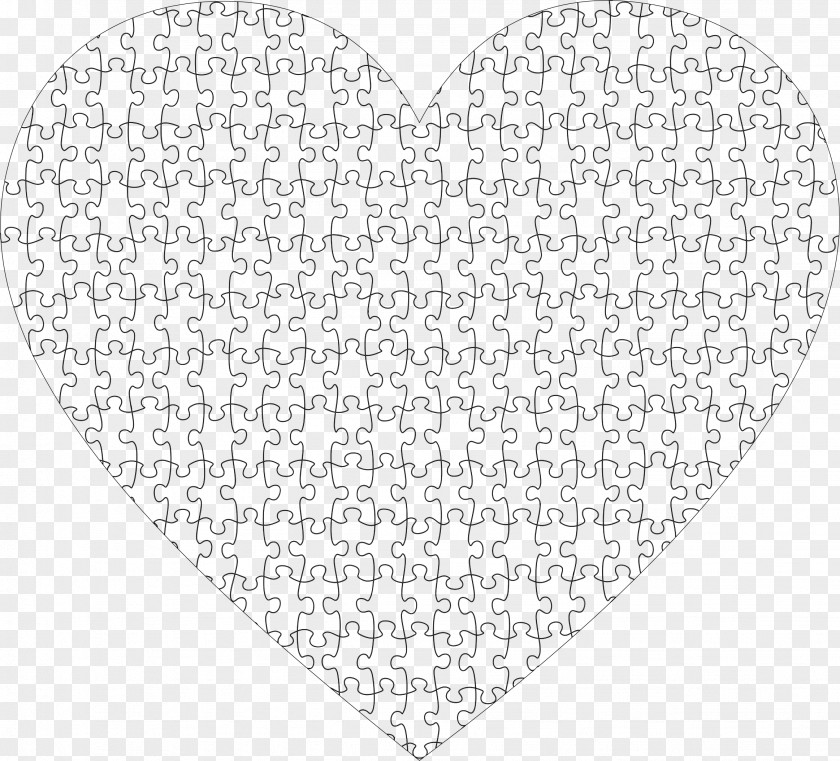 Puzzle Jigsaw Puzzles Heart Love ASCII Art PNG
