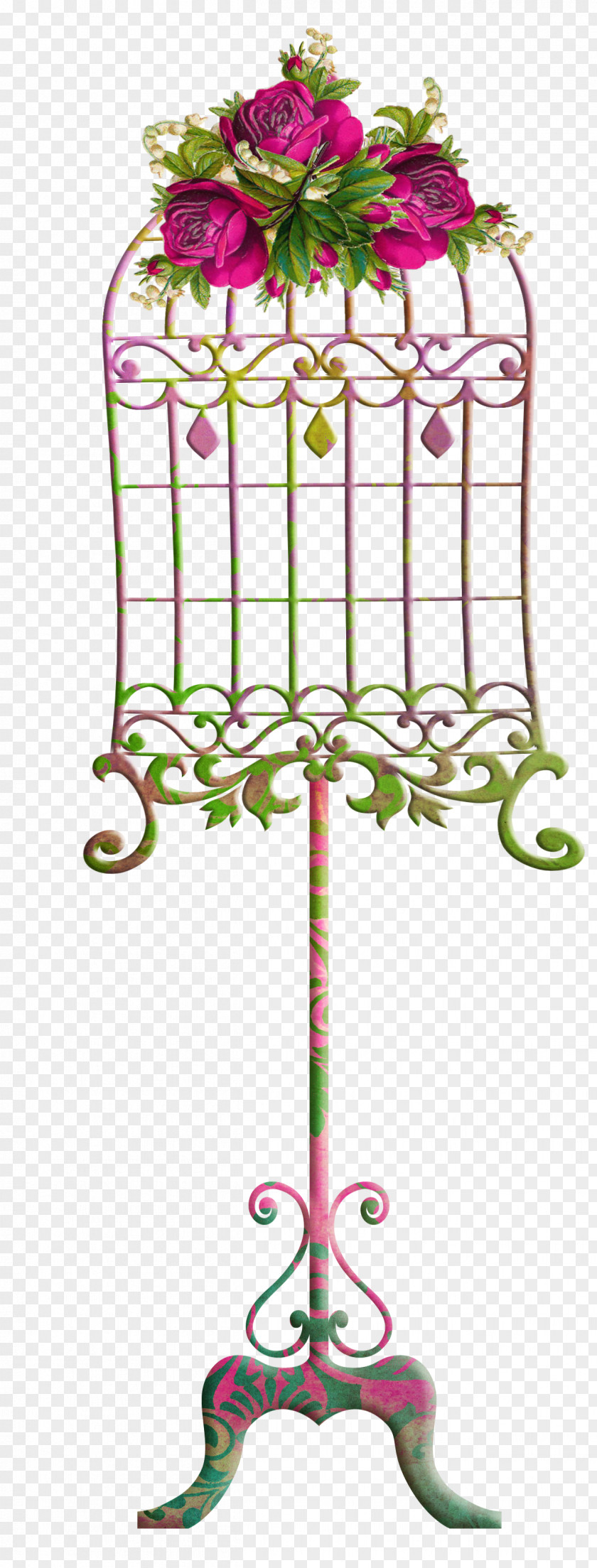 Rolling Pin Birdcage Clip Art PNG