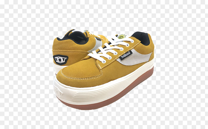 Yellow Wave FM North Sneakers Espresso Skate Shoe PNG