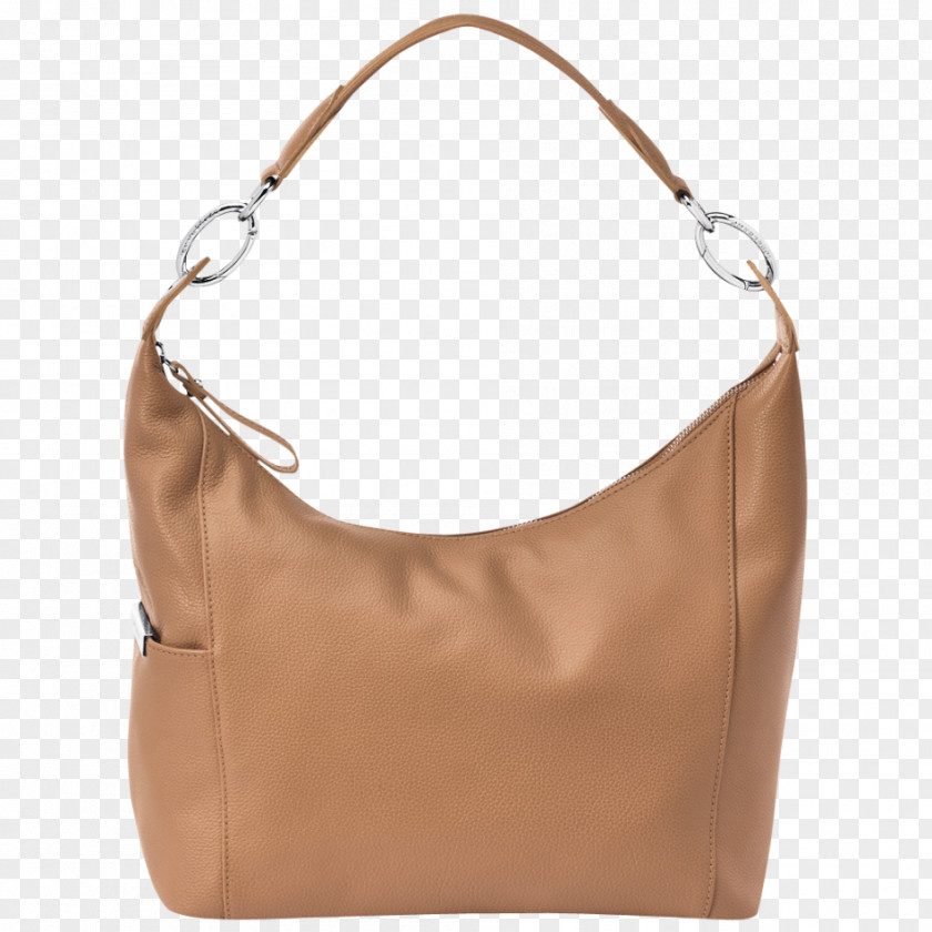 Bag Hobo Leather Longchamp Messenger Bags PNG