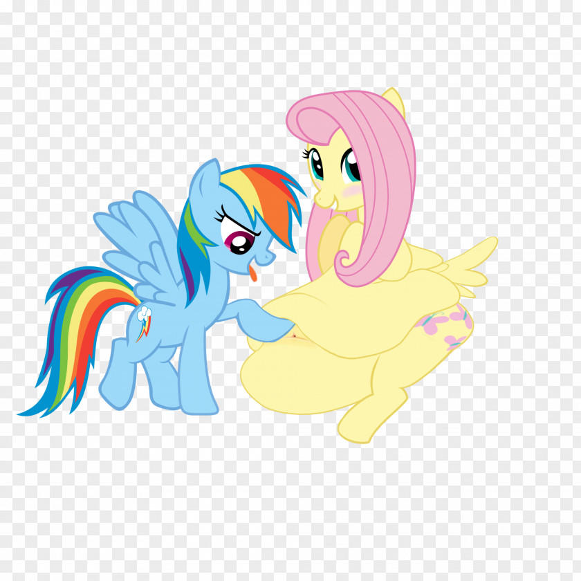 Belly Fat Pony Fluttershy Rainbow Dash Twilight Sparkle Scootaloo PNG