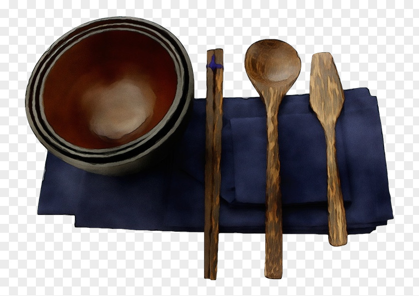 Bowl Table Wooden Spoon PNG