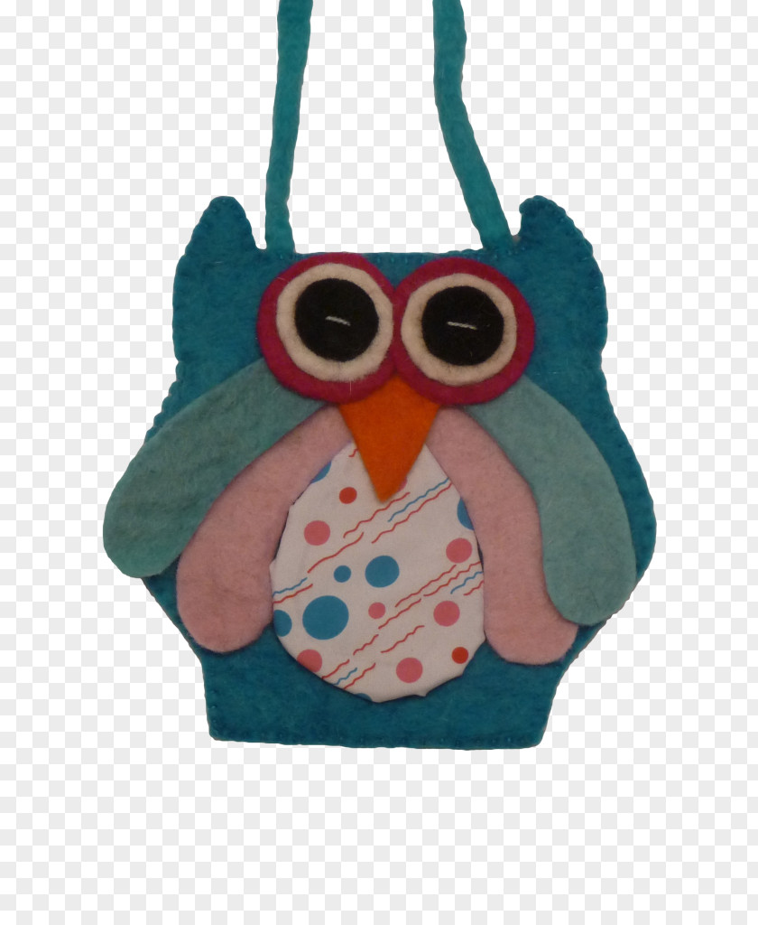 Owl Handbag Messenger Bags Turquoise PNG